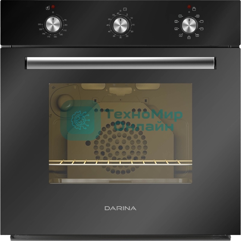 Духовка электрическая Darina 1U BDE111 707 At, антрацит, встраиваемая