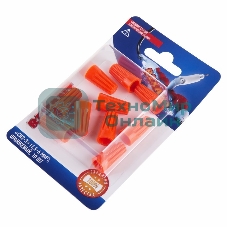 Соединительный изолирующий зажим Rexant СИЗ-3, 1,5-6 мм², оранжевый, 10 шт.