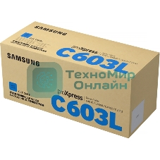 Картридж лазерный Samsung SL-C4010 голубой CLT-C603L/SEE 10K