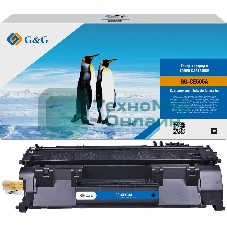 Картридж лазерный G&G GG-CE505A UNIVERSAL черный (2300 стр.) для HP LaserJet P2035, P2035n, P2055d, P2055dn, P2055x; LaserJet Pro 400 M401, M401a, M401n, M401d, M401dn, M401dne, M401dw, MFP M425, MFP M425dn, MFP M425dw