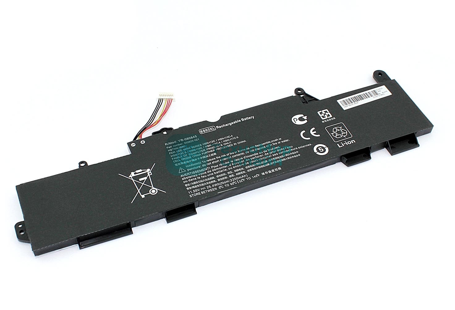 Аккумуляторная батарея для ноутбука HP EliteBook 730 11.55V 2200mAh OEM