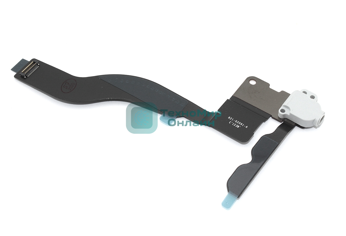 Шлейф с аудио разъемом и микрофоном MacBook Pro 13 Retina A2159 Silver Early 2019 (821-02091)