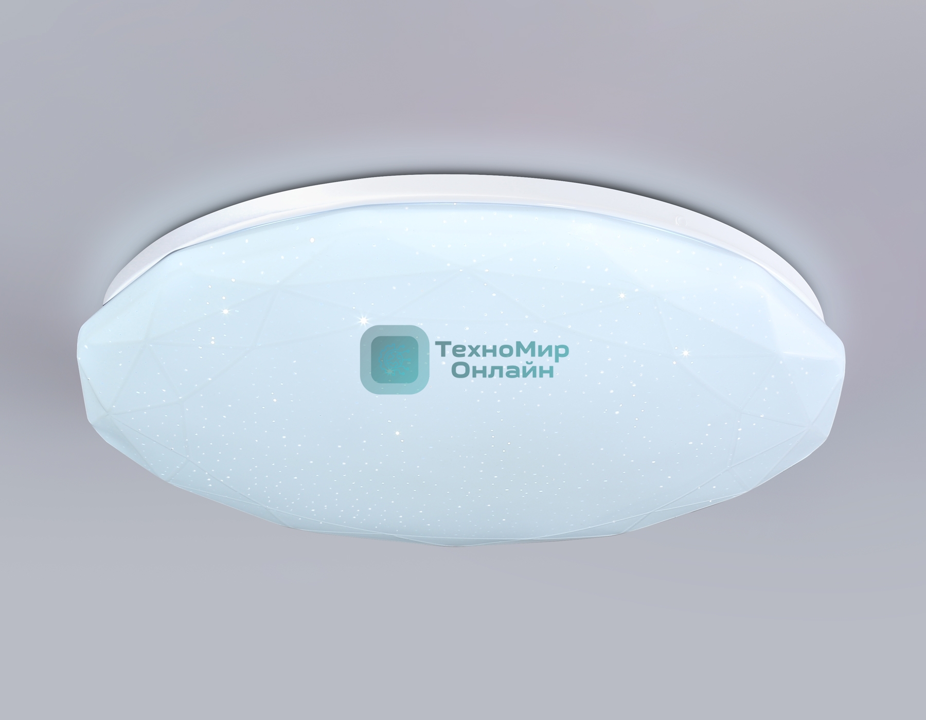 Светодиодный светильник RGB Ambrella light FZ418 WH белый IP20 66W 3000K-6500K+RGB D480*65 (ПДУ ИК)