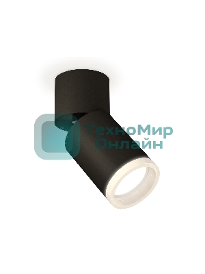 Светильник Ambrella Light XM6313081 SBK/BK/FR черный песок/черный/белый матовый MR16 GU5.3 (A2221, C6313, N6245)