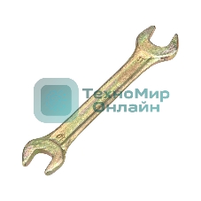 Ключ гаечный рожковый Rexant 10х11 мм, желтый цинк