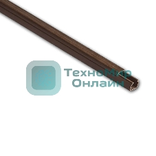 Кабель-канал 12х12 L2000 пластик дуб (темн. основа) Рувинил РКК-12х12-08М