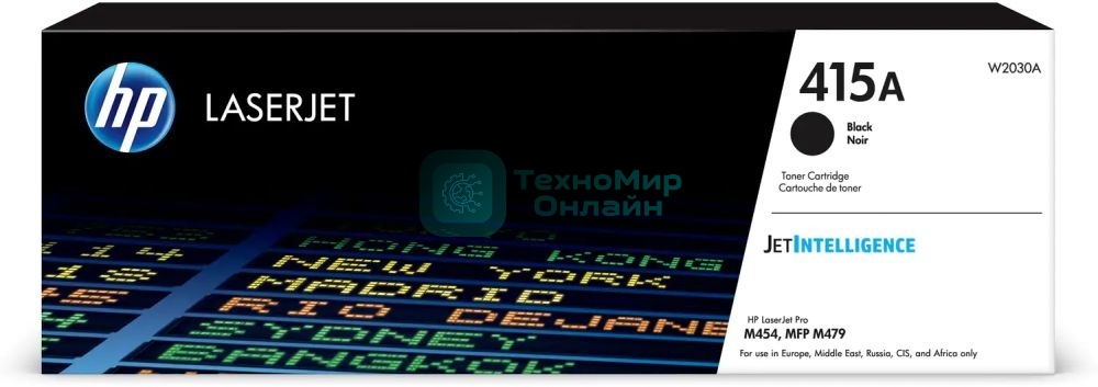 Тонер Картридж HP 415A W2030A черный (2400 стр.) для HP LJ M454/MFP M479