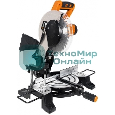 Торцовочная пила ВИХРЬ ПТ-255Л 1700 Вт, 220 В, 5000 об/мин, диск 255х30 мм, пропил 90х130 мм