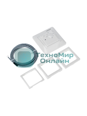 Терморегулятор механический Rexant RX-308G белый (совместим с Schneider серии Glossa)