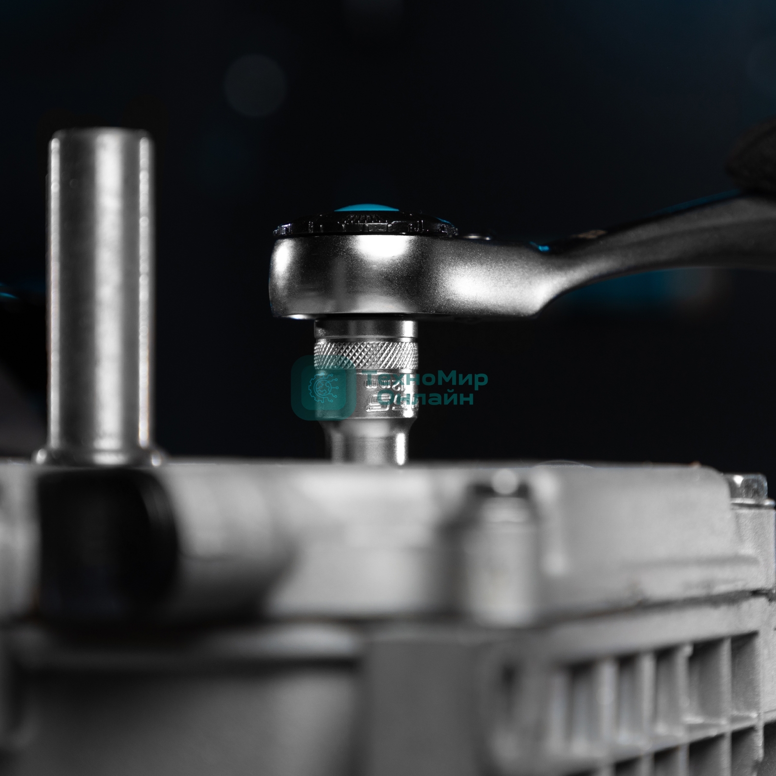 Набор торцевых головок Gross трещотка 120 зубьев, 41 предмет, 1/2