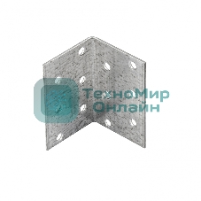 Крепежный уголок равносторонний Сибртех, KUR 40x40x60 мм