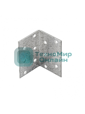 Крепежный уголок равносторонний Сибртех, KUR 40x40x60 мм