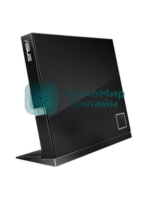Оптический привод Blu-Ray Asus SBC-06D2X-U/BLK/G/AS черный USB slim внешний RTL