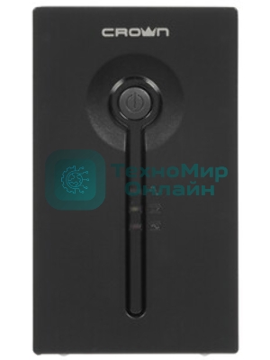 Источник бесперебойного питания Crown CMU-SP650COMBO/650 ВА/390 Вт/2 х CEE 7 (евророзетка), 3 x IEC 320 C13 (компьютерная)