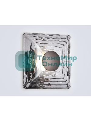 Настенный светодиодный светильник Ambrella light LH31037 GR/SM серый/дымчатый 6W 3000K 150*150*85