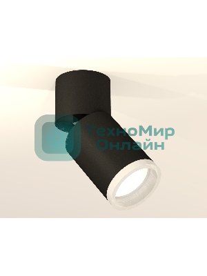 Светильник Ambrella Light XM6313081 SBK/BK/FR черный песок/черный/белый матовый MR16 GU5.3 (A2221, C6313, N6245)