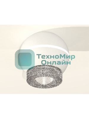 Светильник Ambrella Light XS1101030 SWH/CL белый песок/прозрачный MR16 GU5.3 LED 3W 4200K (C1101, N7191)