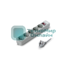 Сетевой фильтр Exegate SP-5-5G (5 розеток, 5 м, евровилка, серый)