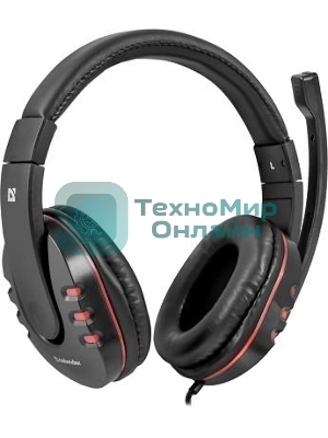 Гарнитура Defender Warhead G-160 чёрный, проводная