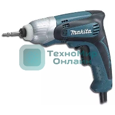 Дрель-шуруповерт Makita TD0100, 230 Вт, 100 Нм, щеточный, ударный