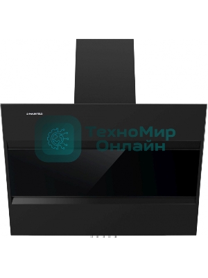 Вытяжка каминная Maunfeld Bridge 60 нержавеющая сталь/черное стекло, 60 см, 850 куб. м/ч, 51 дБ