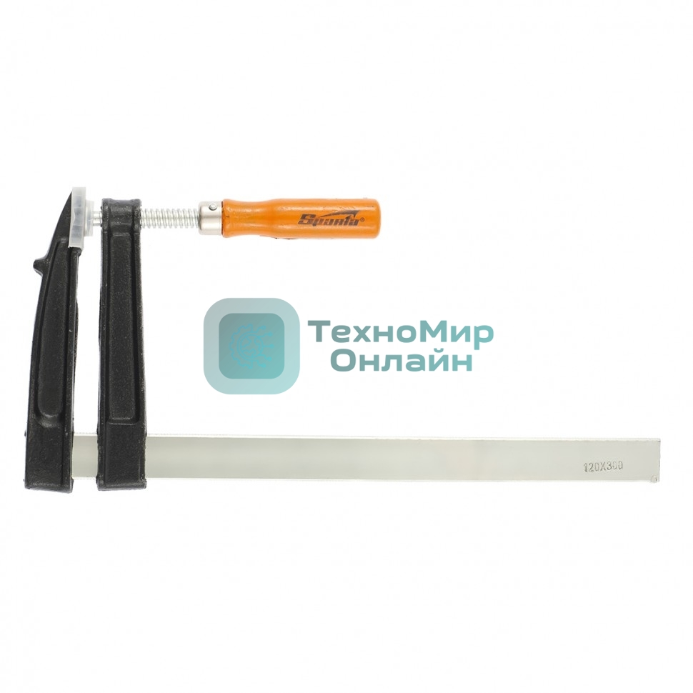 Струбцина Sparta F-образная, 300 х 120 х 365 мм