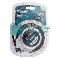 Рулетка геодезическая GROSS 31251 20 м х 13 мм, закр. корп., металл. лента, нейлон, двуст. шкала