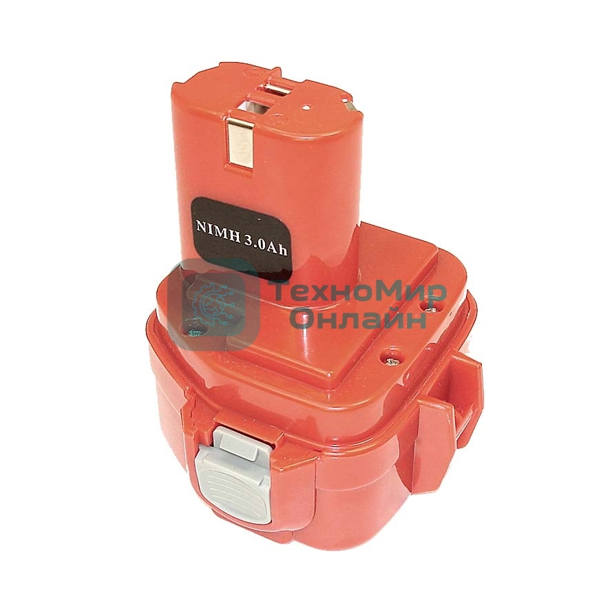 Аккумулятор для Makita (p/n: 1220, 1233, 192681-5, 193157-5, 192698-8, 192698-A), 3.0Ah 12V Ni-Mh
