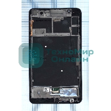 Модуль (матрица + тачскрин) для Asus Fonepad 7 FE171/FE171CG черный с серебристой рамкой