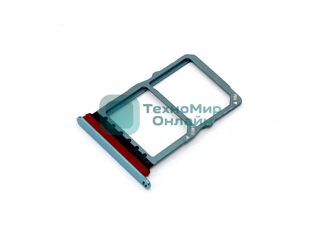 Лоток для SIM-карты Huawei P30 синий