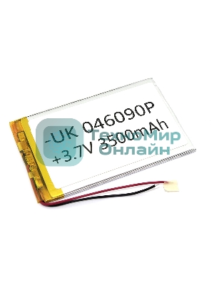 Аккумулятор Li-Pol (батарея) 4x60x90мм 2pin 3.7V/3500mAh