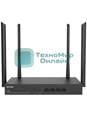 Гигабитный беспроводной маршрутизатор Tenda W18E точки доступа AC1200, до 300 Мбит/с на 2,4 ГГц + до 867 Мбит/с на 5 ГГц