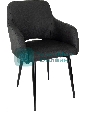 Кресло Бюрократ CH-380F черный, экокожа