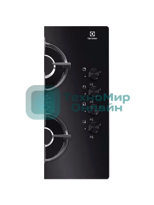 Газовая варочная панель Electrolux KGG6407K черный