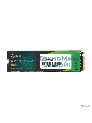 Накопитель SSD Apacer 1Tb, DIMM M.2 2280, PCIe 4.0 x4, NVMe 1.4, R/W 5000/4400, с радиатором
