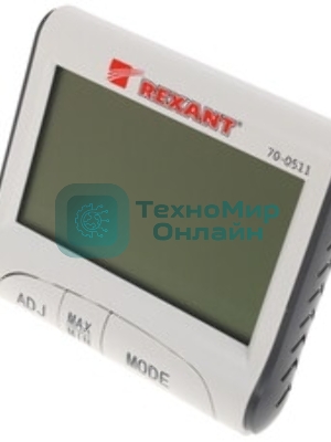 Метеостанции Rexant Термогигрометр комнатно-уличный