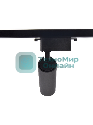 Трековый однофазный светодиодный светильник Ambrella light GL5858 BK черный LED 10W 4200K 24°