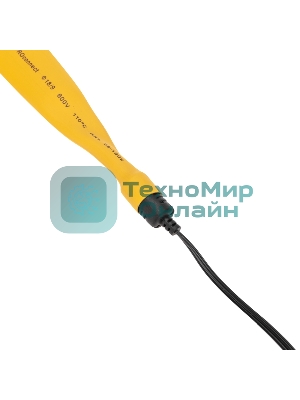 Трубка термоусаживаемая PROconnect ТУТ 18,0/9,0мм, желтая, упаковка 50 шт. по 1м,