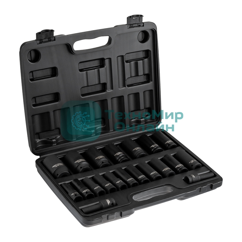 Набор шестигранных ударных торцевых головок Kranz 1/2