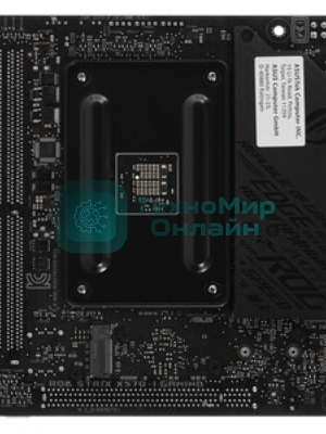Материнская плата ASUS ROG STRIX X570-I GAMING, AM4, AMD X570, 2xDDR4, 4xSATA, 2xM.2, 1xPCIe 4.0 x16, 1xHDMI, 1xDP, 1x1Gb LAN, Wi-Fi 6, Bluetooth 5.0, 1xUSB-C 10Gbps, 3xUSB-A 10Gbps, 4xUSB-A 5Gbps, 2xUSB-A 2.0, 3x3.5 мм, 7.1, ITX
