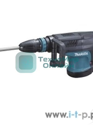 Отбойный молоток Makita HM1203C Молоток отб,SDS-max, 1510Вт,25.5Дж,950-1900у\м,9.2кг,чем,м\функц бок рукоятка,плавный пуск