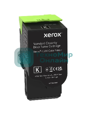 Картридж лазерный Xerox C310 черный 3K (006R04360)