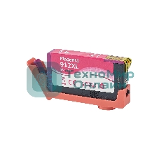 Картридж струйный Sakura 3YL82AE (№912XL Magenta) для HP, пурпурный, 10,5 мл., 825 к.