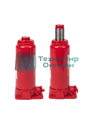 Домкрат гидравлический бутылочный Rexant 5т в пластиковом кейсе