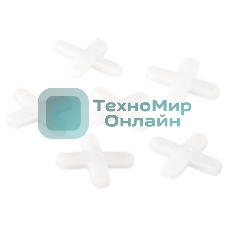 Крестики Sparta 1,5 мм, для кладки плитки, 250 шт.