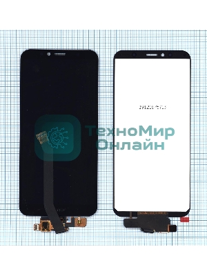 Дисплей для Honor 7A Pro, Honor 7C, Y6 2018 черный