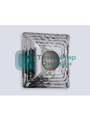 Настенный светодиодный светильник Ambrella light LH31037 GR/SM серый/дымчатый 6W 3000K 150*150*85