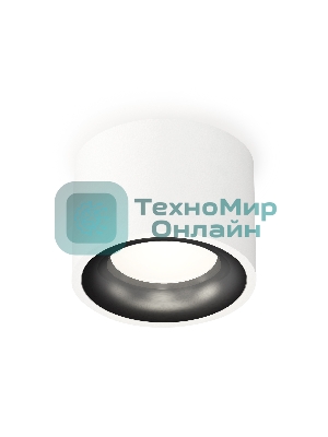 Светильник Ambrella Light XS7510021 SWH/PBK белый песок/черный полированный MR16 GU5.3 (C7510, N7011)
