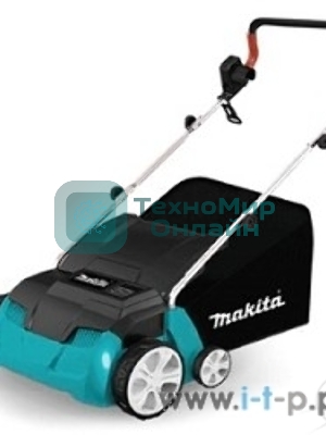 Газонокосилки Makita UV3200 Скарификатор,{1300Вт,32см,3500об\мин,5уров(-10+10мм),30л,нож-фреза,12кг,кор}