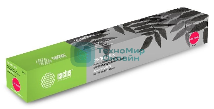 Картридж лазерный Cactus CS-TK8115BK черный (12000 стр.) для Kyocera Mita Ecosys M8124cidn/M8130cidn